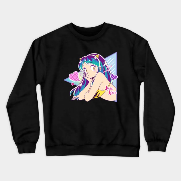 Sexy Lum Crewneck Sweatshirt by JamesCMarshall